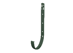 ТН ПВХ 125/82 мм, кронштейн желоба металлический, зеленый, шт.